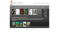 Desktop Screenshot of editionsminerve.com